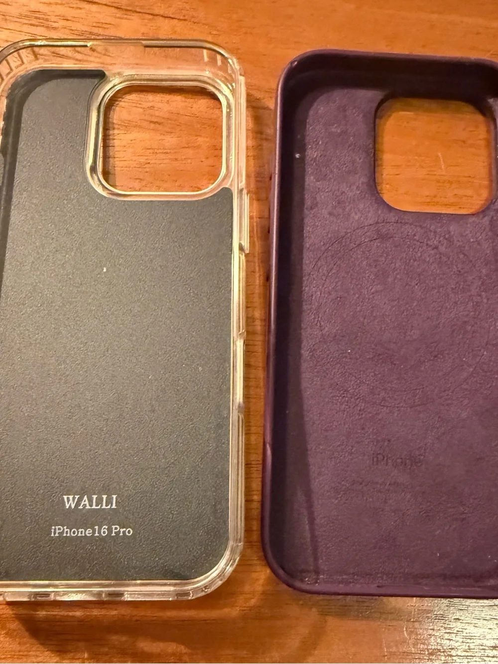 iphone16 Pro Walli case, Apple OEM MagSafe case + Popsockets + silicone ring EUC